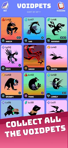 Captura de pantalla 1 de Voidpet Dungeon - Juego de Rol